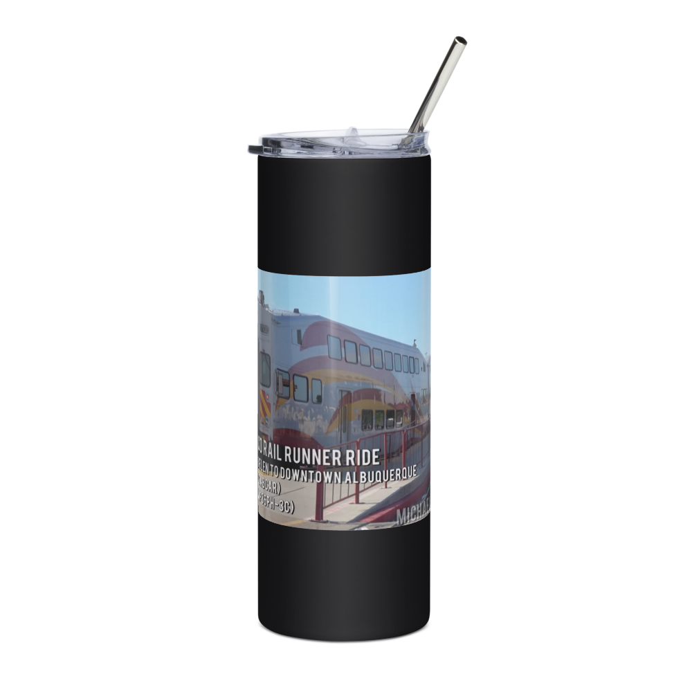 The rail runner water bottle