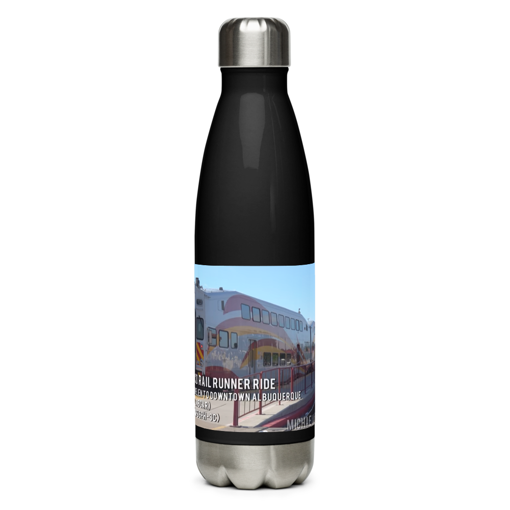 Rail runner water bottle