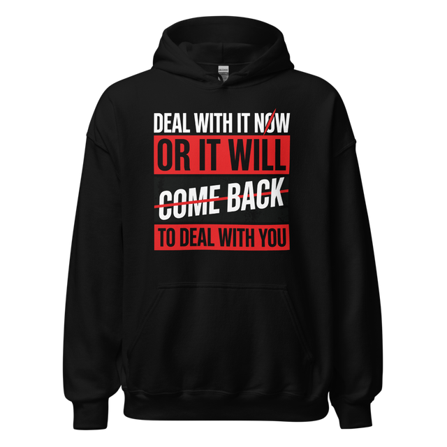 Deal With It Now — Unisex Heavy Blend Hoodie