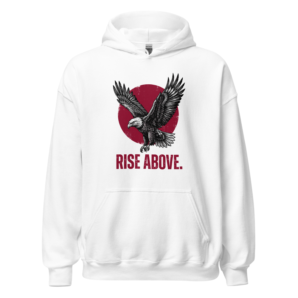 Rise Above Eagle Premium Quality Hoodie