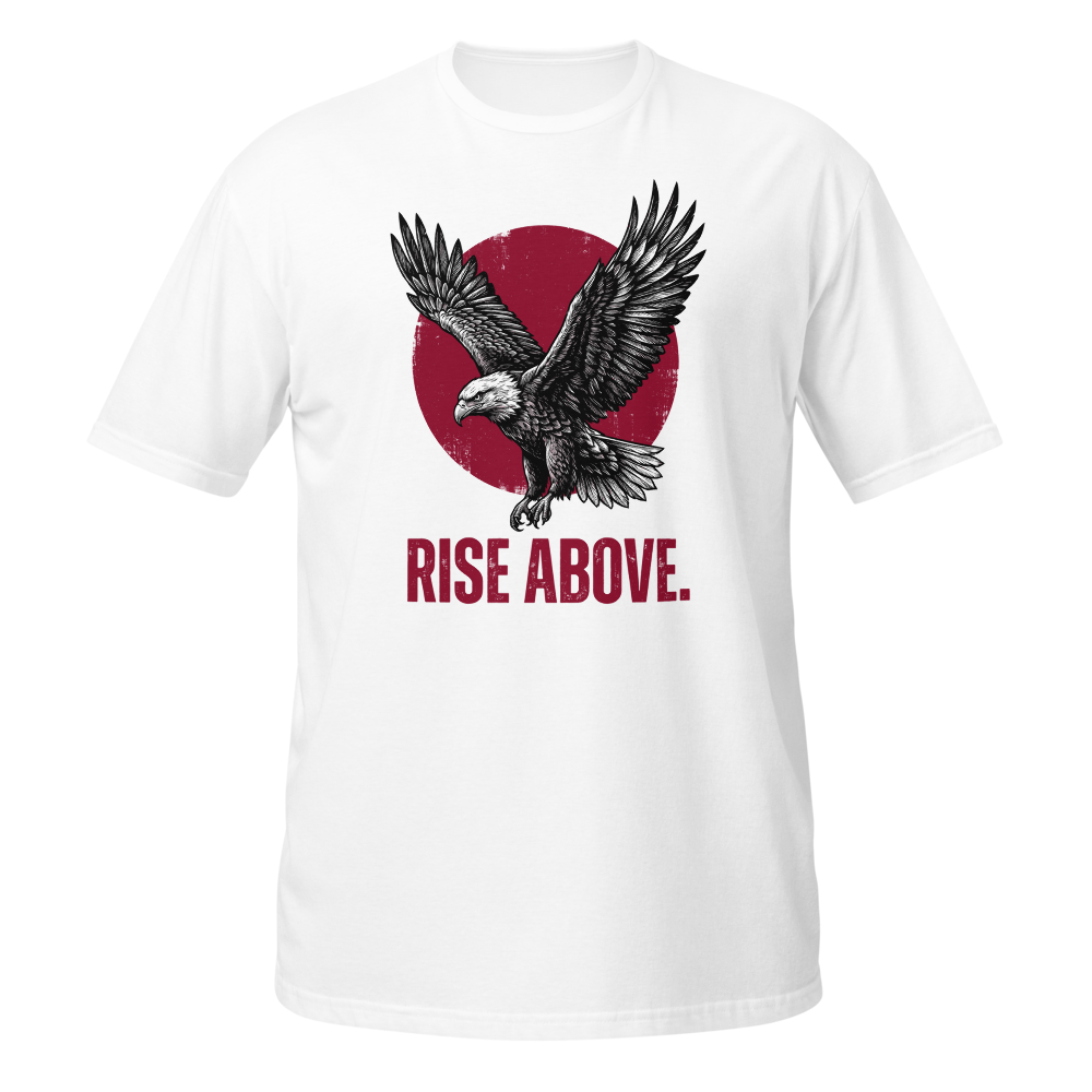 Rise Above Eagle Premium Graphic T-Shirt