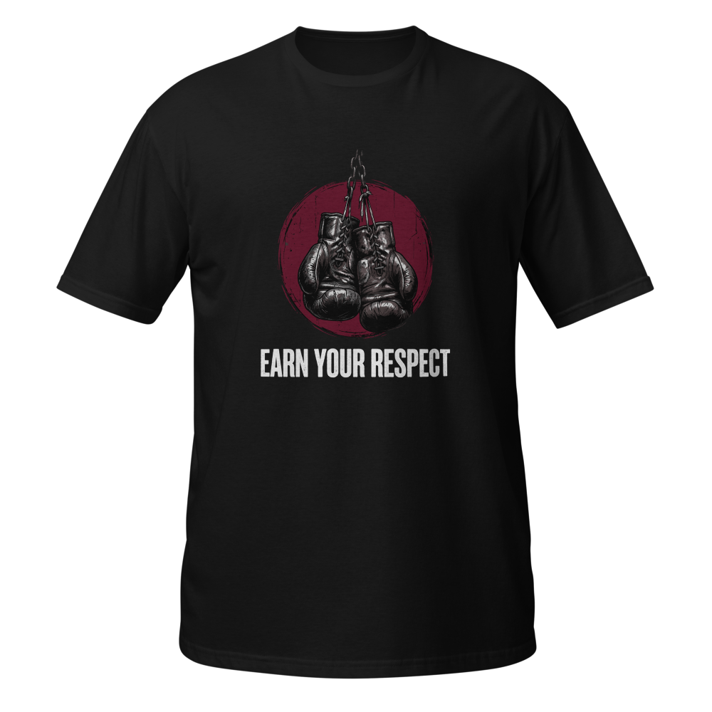 Earn Your Respect | Premium Boxing T-Shirt