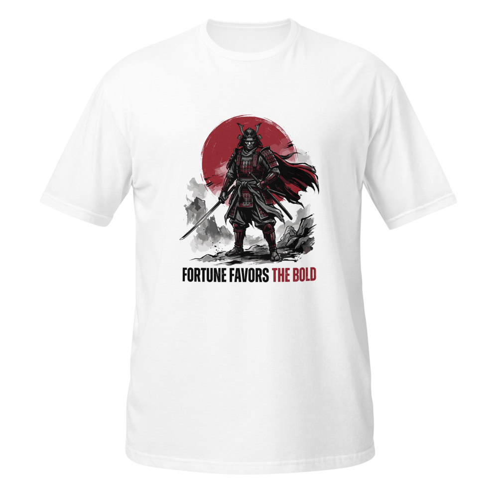 Fortune Favors the Bold | Samurai T-Shirt