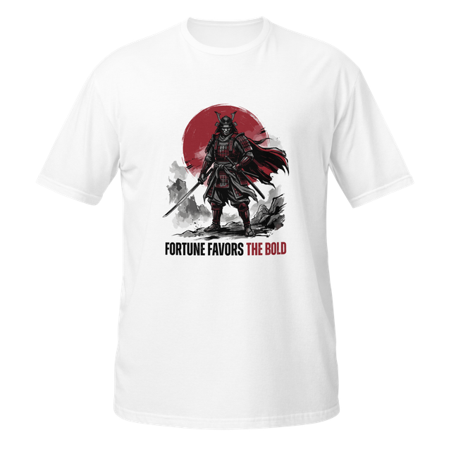 Fortune Favors the Bold | Samurai T-Shirt