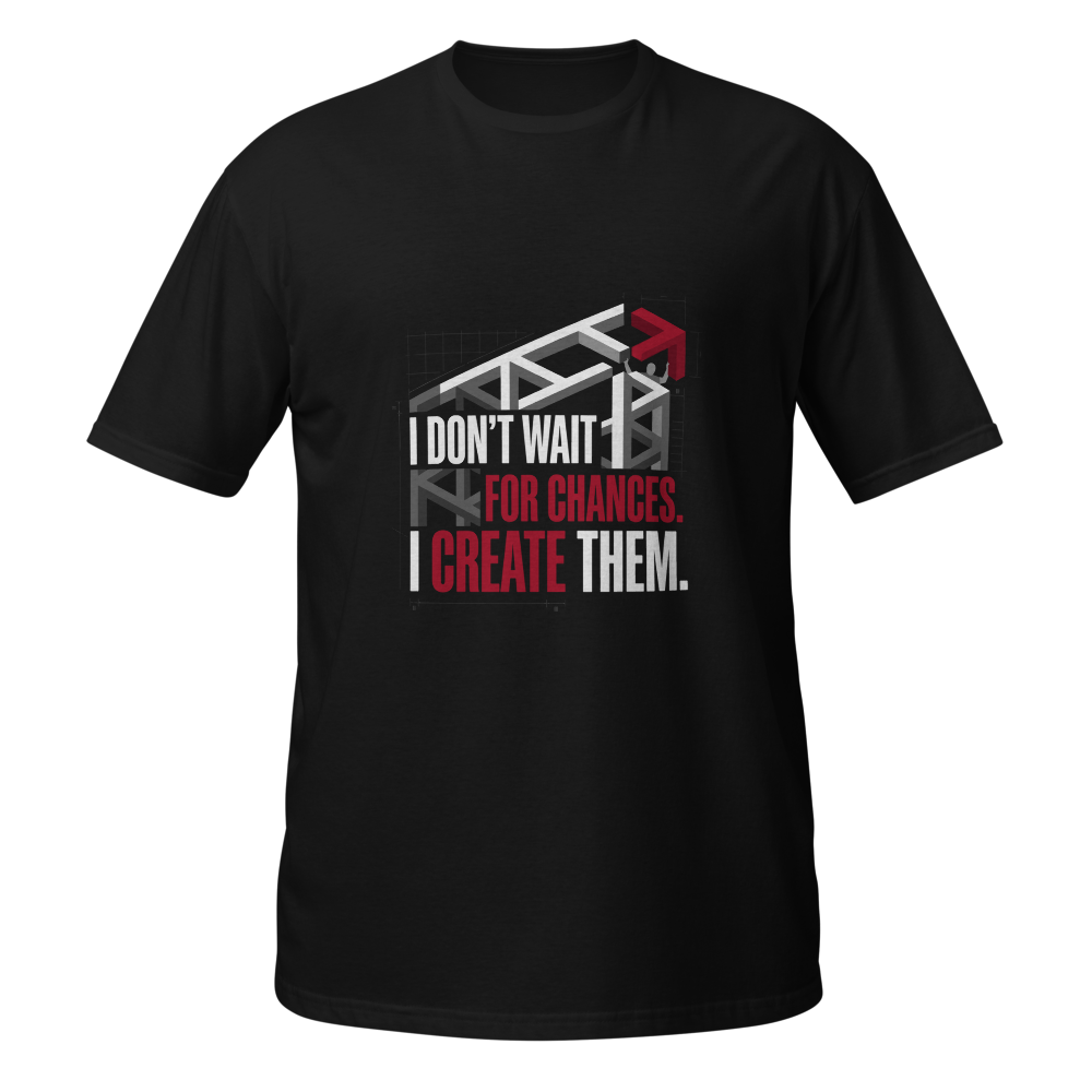 Don't Wait For Chances — Premium Quality T-Shirt