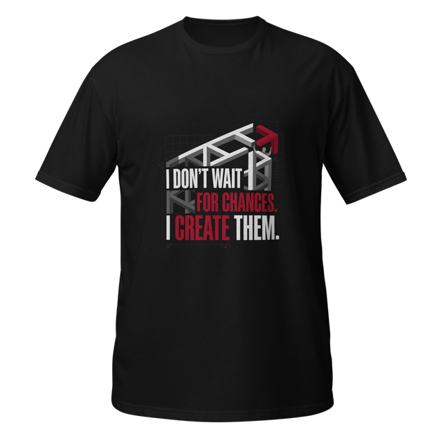 Don't Wait For Chances — Premium Quality T-Shirt