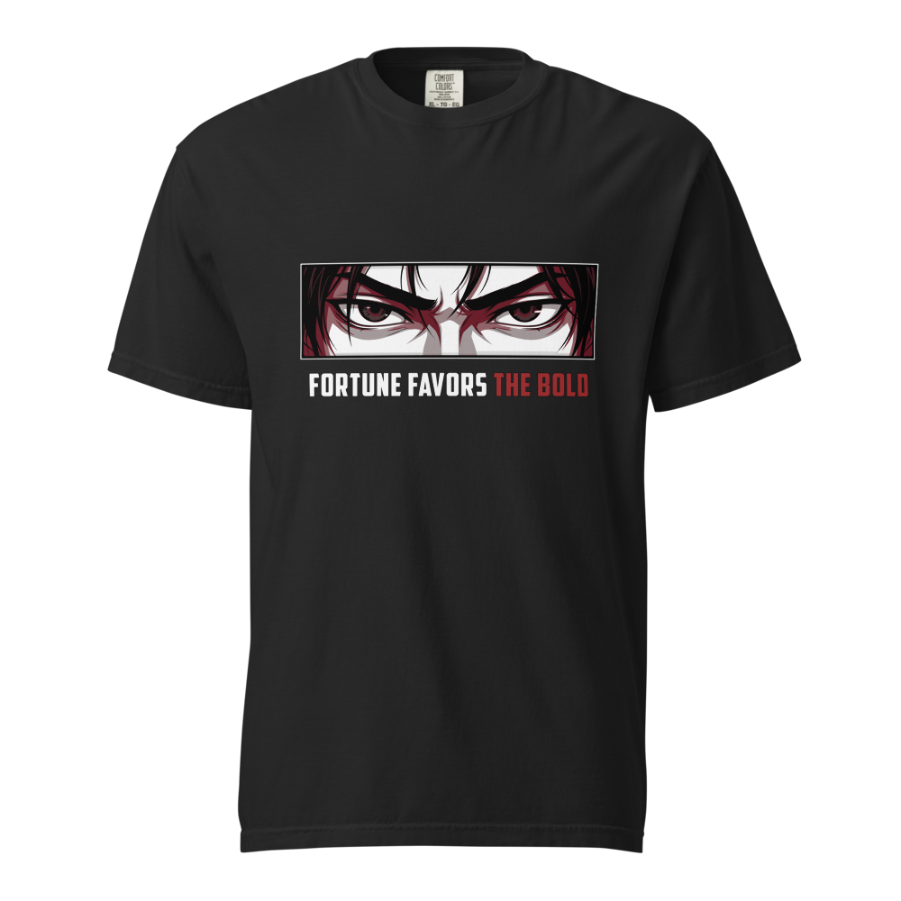 Fortune Favors the Bold | Premium Anime T-Shirt
