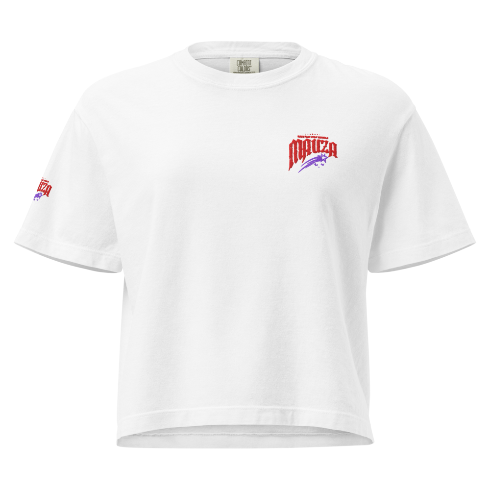 kaos boxy wanita kelas berat mauza