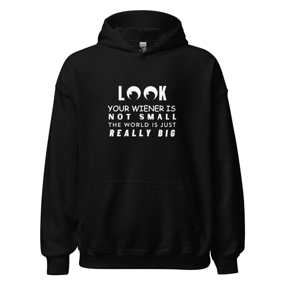 black unisex hoodie 