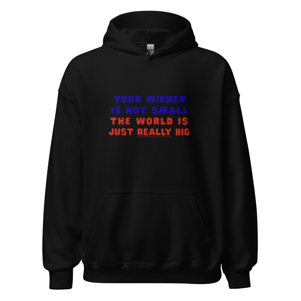 black hoodie your wiener