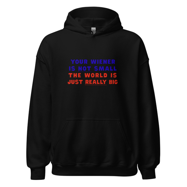 black hoodie your wiener