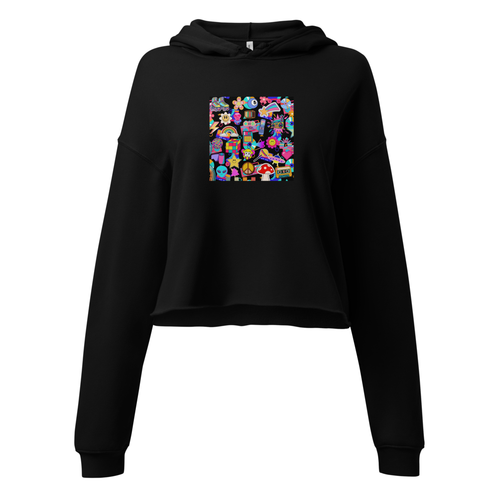 Cute women’s cropped hoodie 