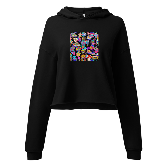 Cute women’s cropped hoodie