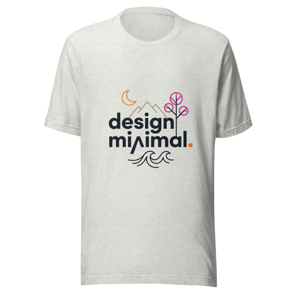 Minimalist Nature Art Tee | Premium Graphic Unisex