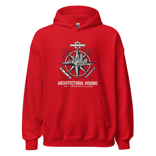 Architectural Visions Aesthetic Heavy Blend Hoodie