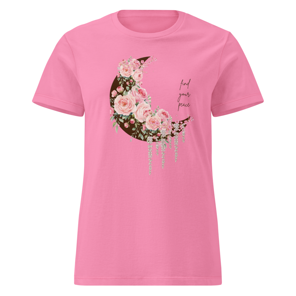MOON FLOATING Women Basic Softstyle Tshirt