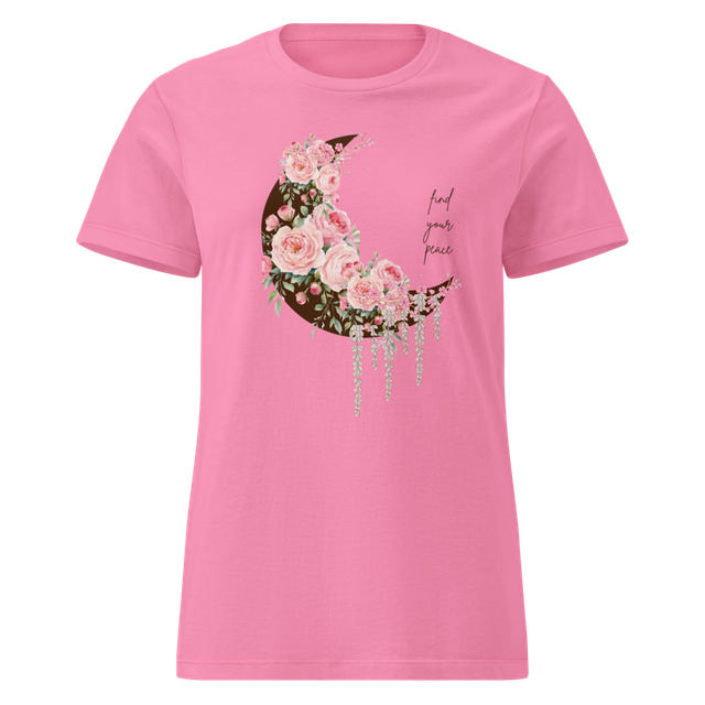 MOON FLOATING Women Basic Softstyle Tshirt