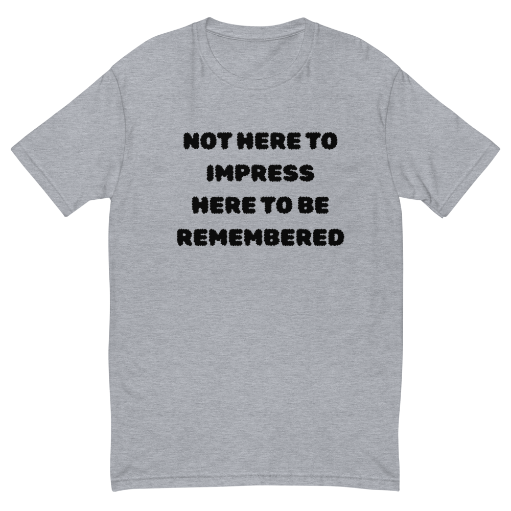 Make an Impact Men's Fitted T shirt