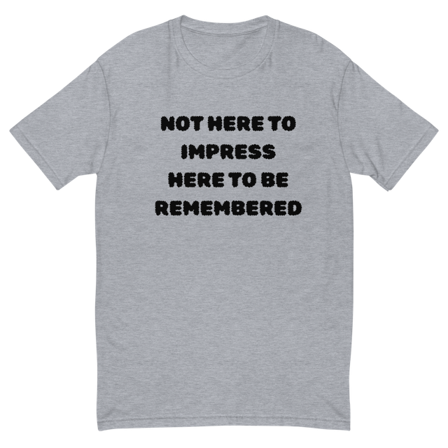 Make an Impact Men's Fitted T shirt