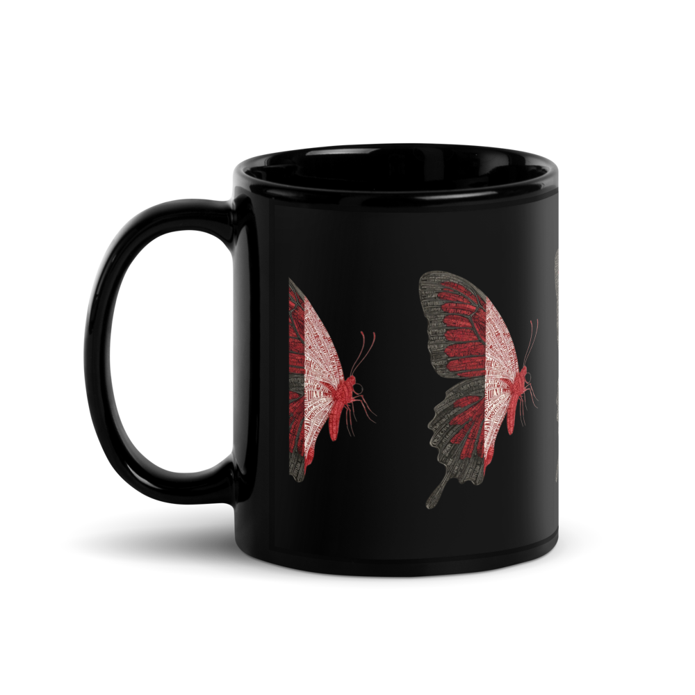 Black Glossy Mug