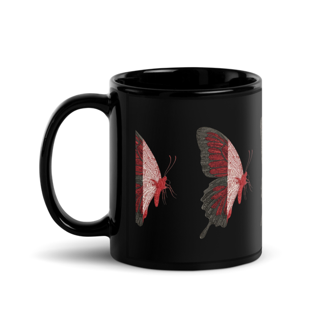 Black Glossy Mug