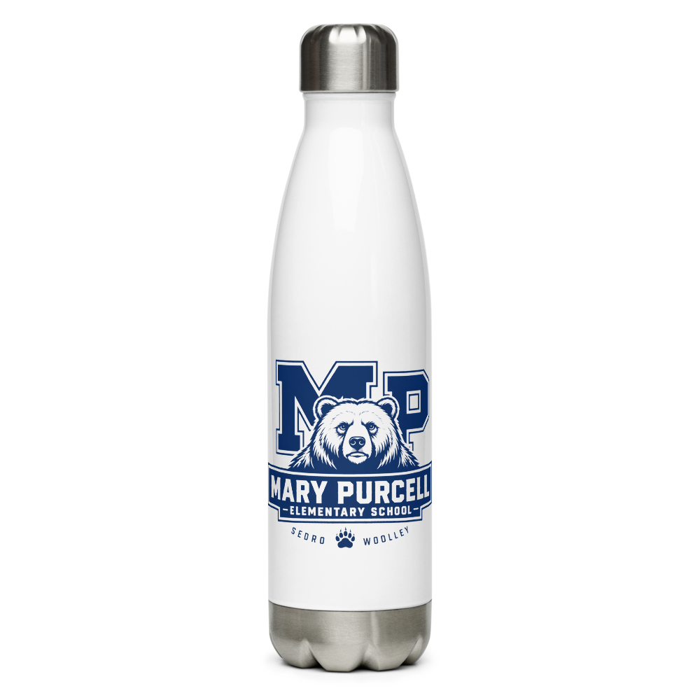 Steel Water Bottle with MP Design