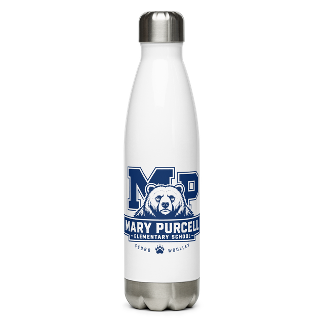 Steel Water Bottle with MP Design