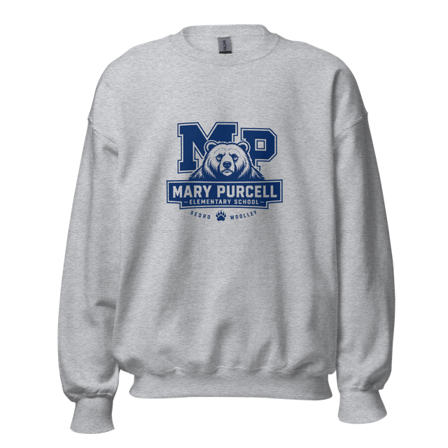 Adult Crewneck Sweatshirt with MP Design
