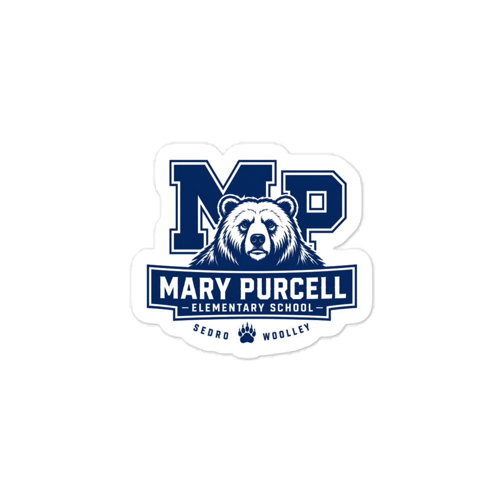 Mary Purcell Decal with MP Design