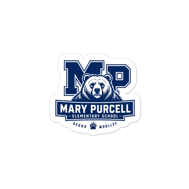 Mary Purcell Decal with MP Design