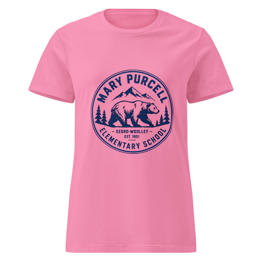 Women's Short Sleeve Tee w Blue Mountains Design