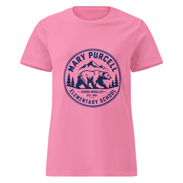 Women's Short Sleeve Tee w Blue Mountains Design