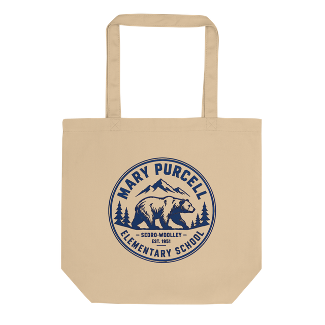 Tote Bag with Blue Mountains Design