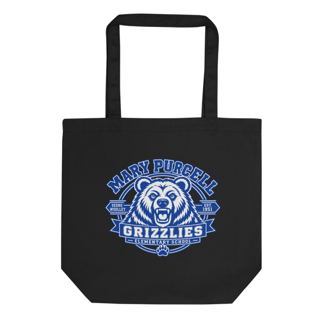 Tote Bag with Grizzly Design