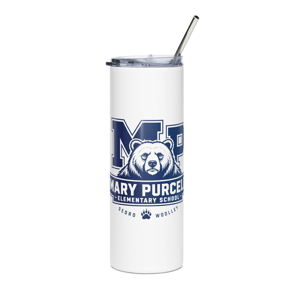 Steel Tumbler with MP Design