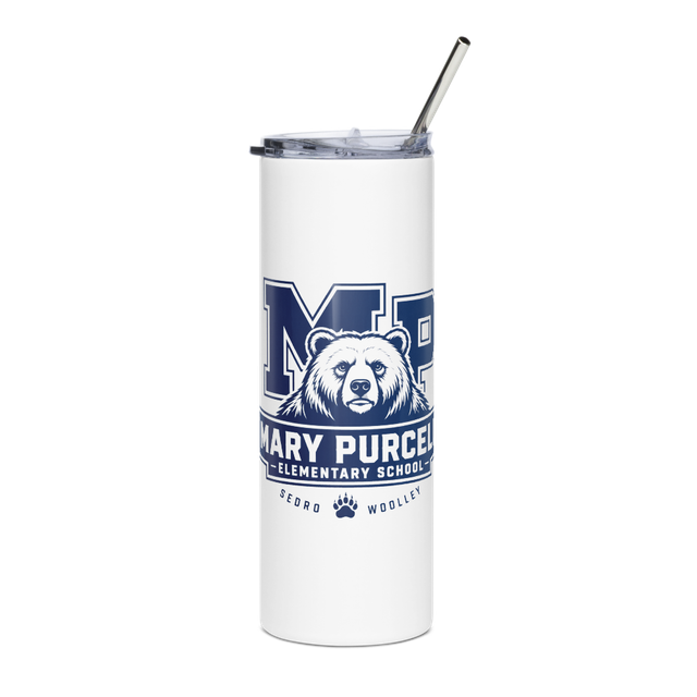 Steel Tumbler with MP Design