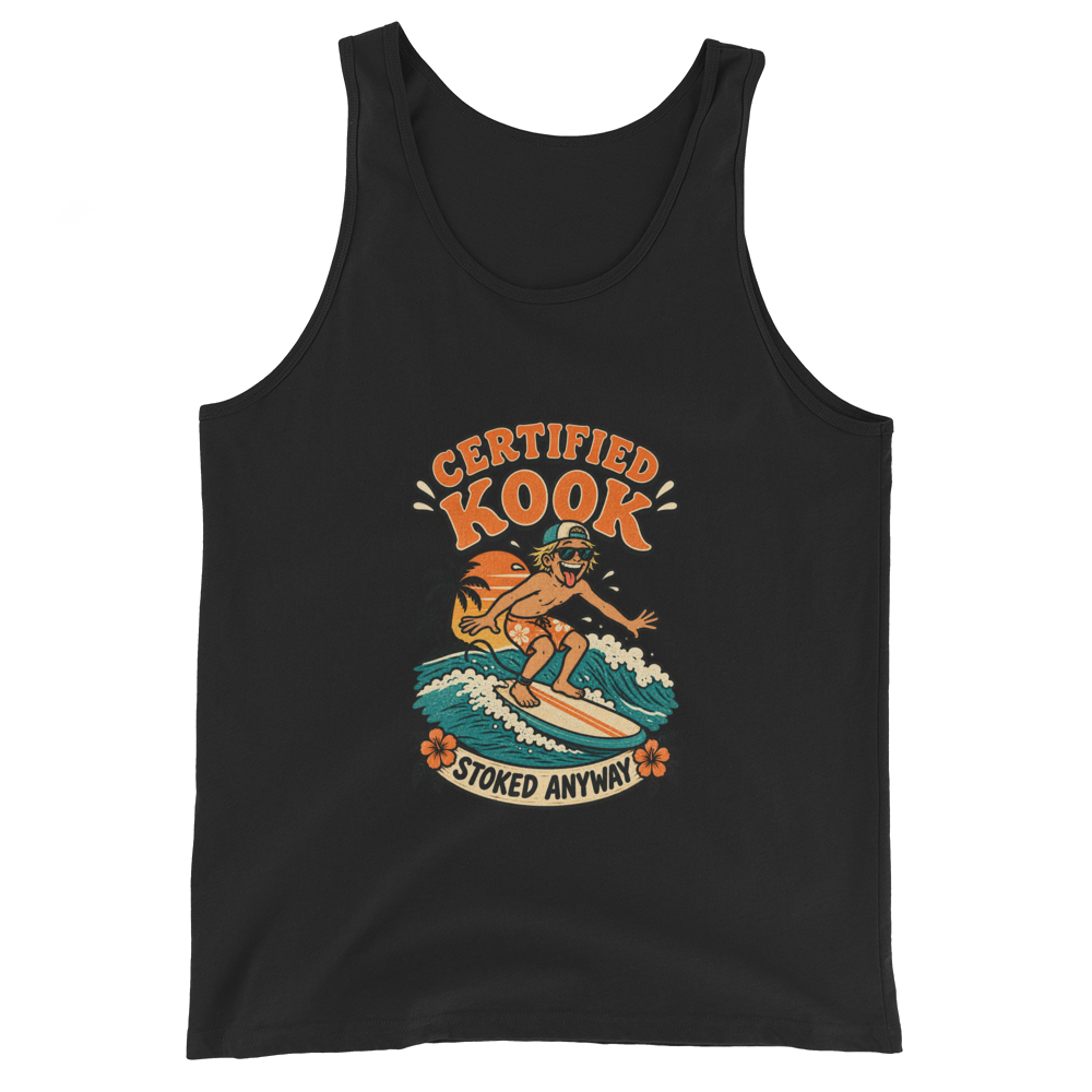 Certified Kook – Stoked Anyway Sleeveless Shirt