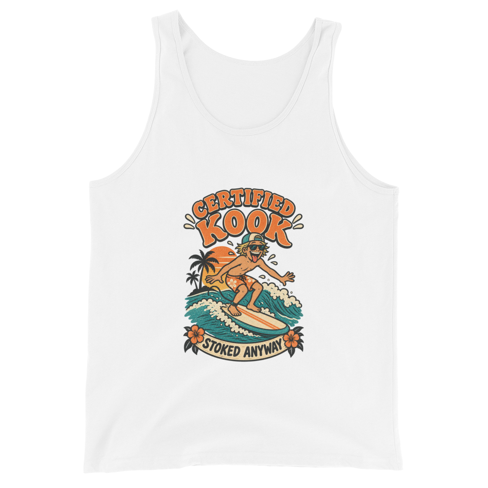 Certified Kook – Stoked Anyway Sleeveless Shirt