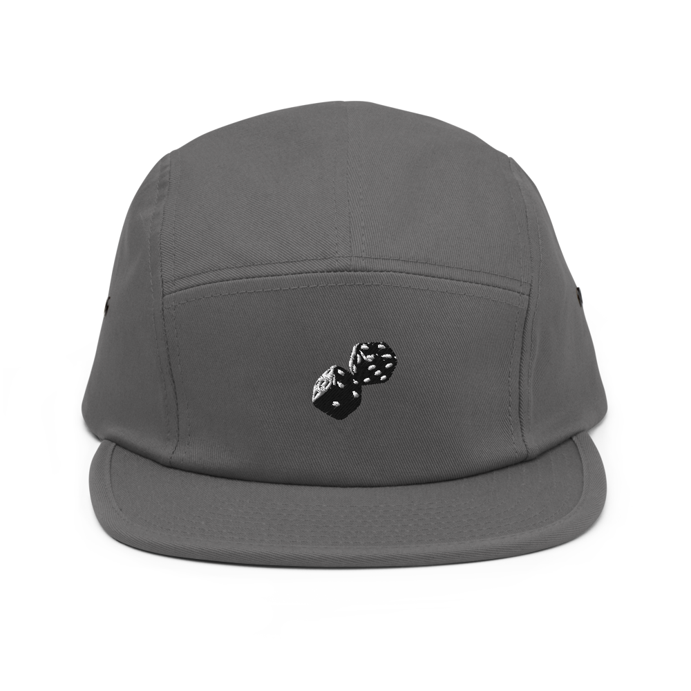 Alpha Print AI Artistic Lucky Dice 5-Panel Cap