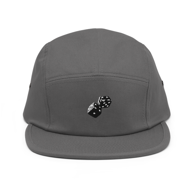Alpha Print AI Artistic Lucky Dice 5-Panel Cap