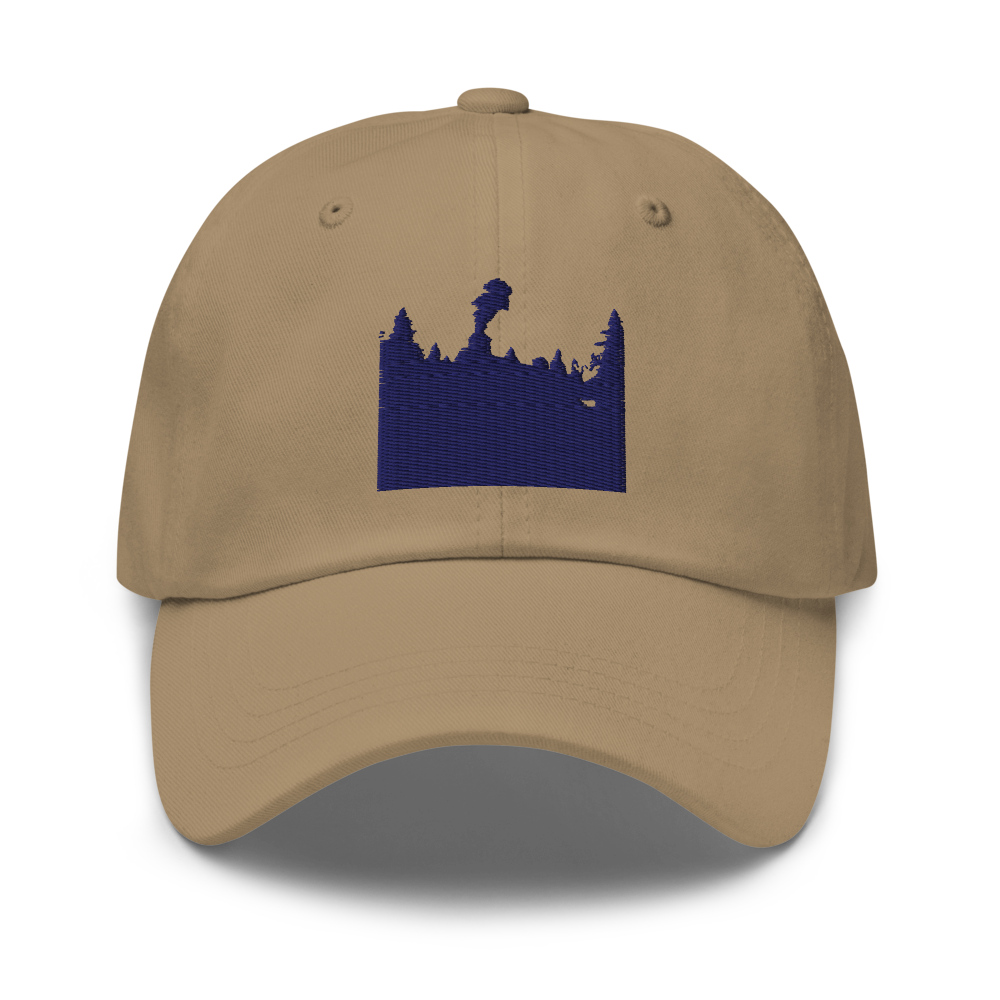 Alpha Print AI Classic Mountain Forest Dad Hat