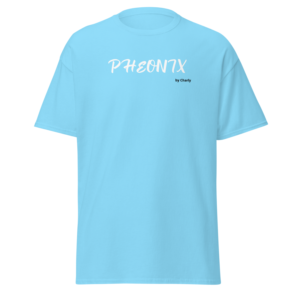 t-shirt bleu ciel 