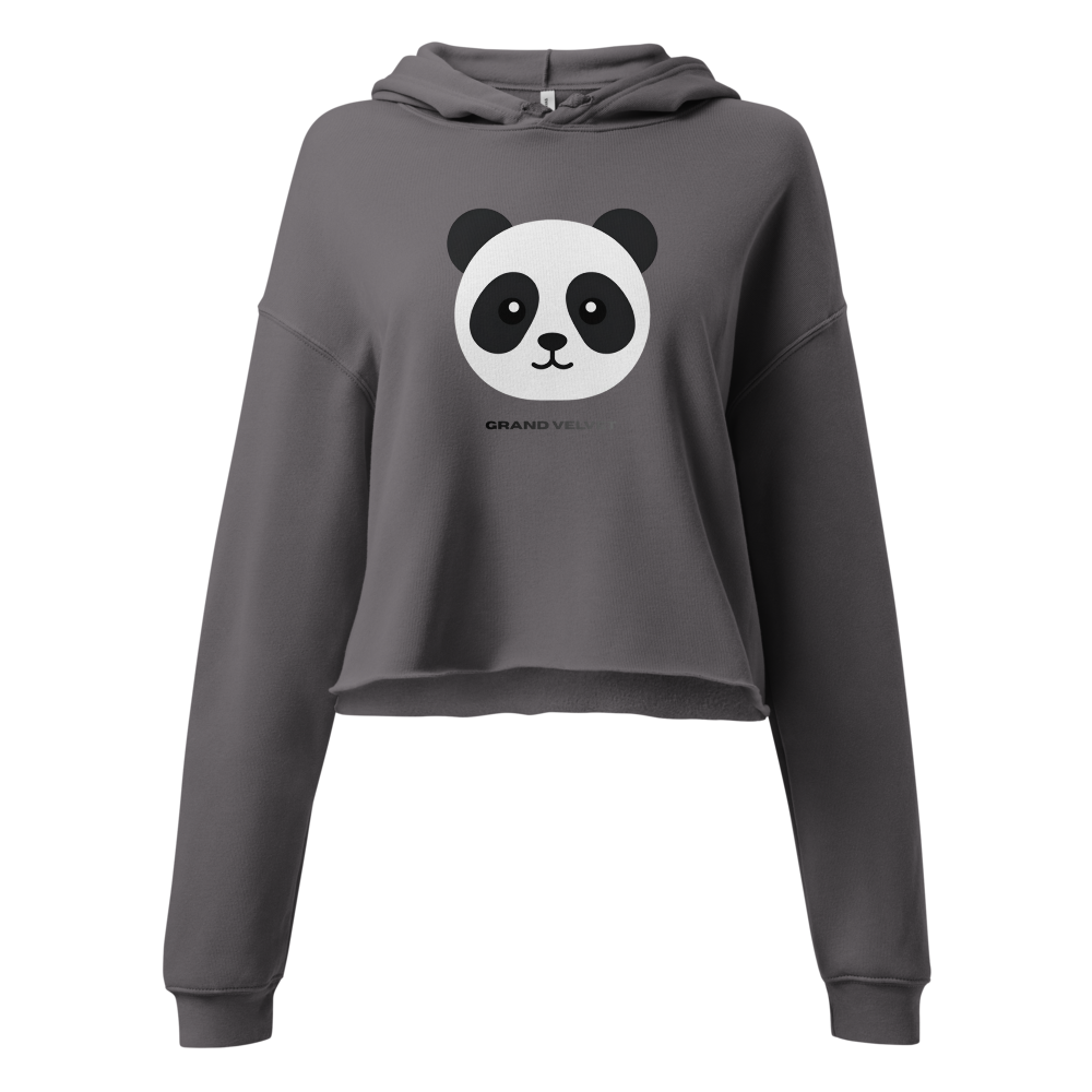 Panda Crop Hoodie)