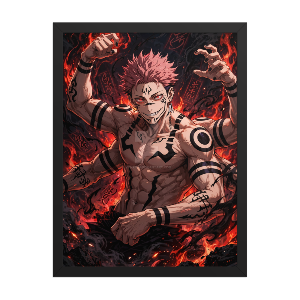 Sukuna poster with fram
