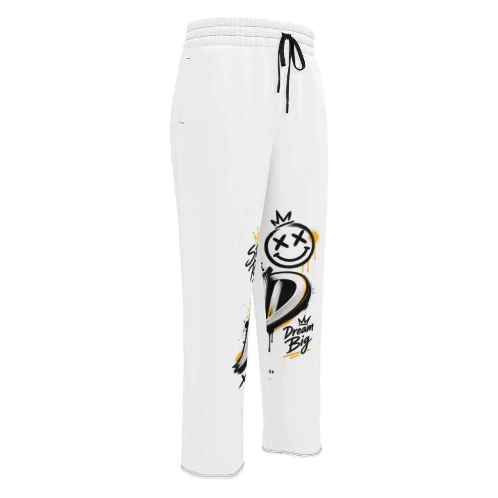 Legend Crown Streetwear Wide-Leg Joggers