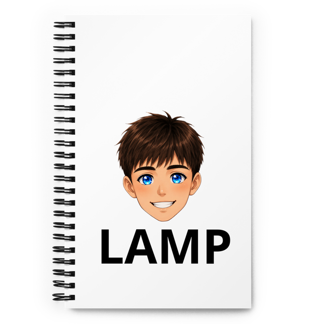 The Brantley Lamp Head Notebook