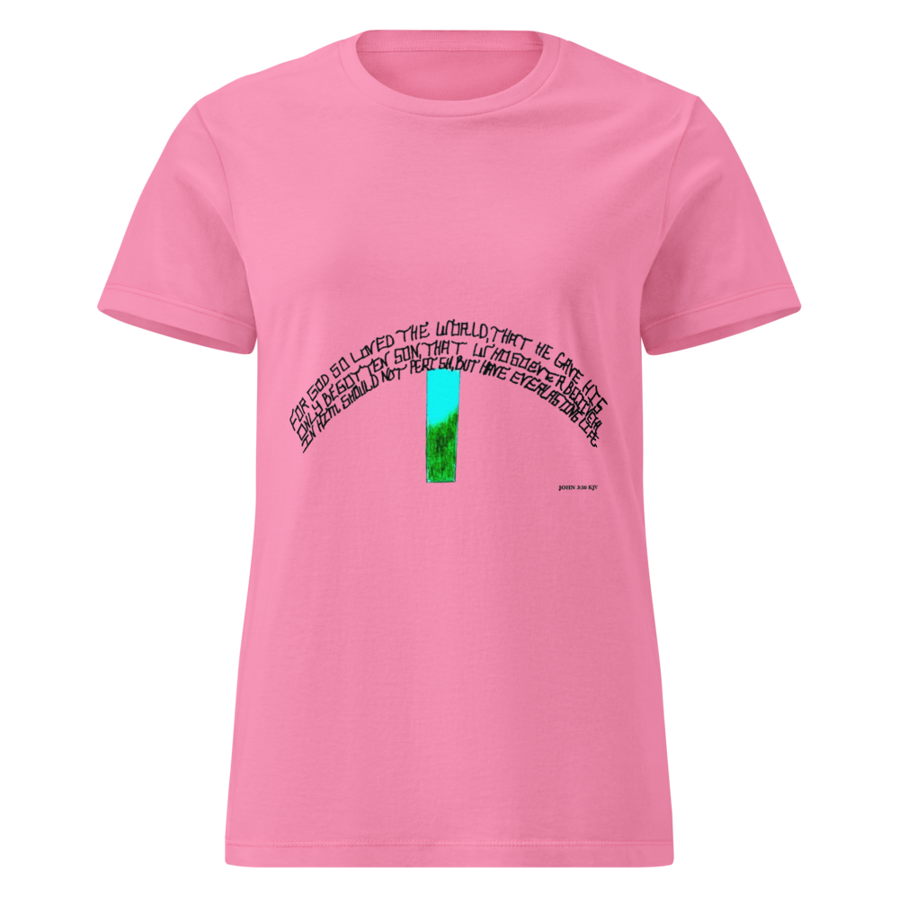 John 3:16 Women's Soft style Graphic Tee