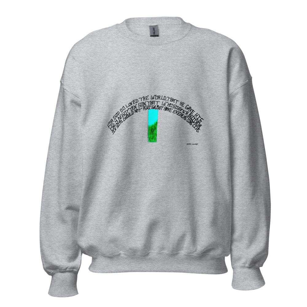 John 3:16 Unisex Crew Neck Sweatshirt