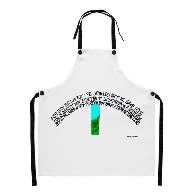 John 3:16 All-Over Print Apron