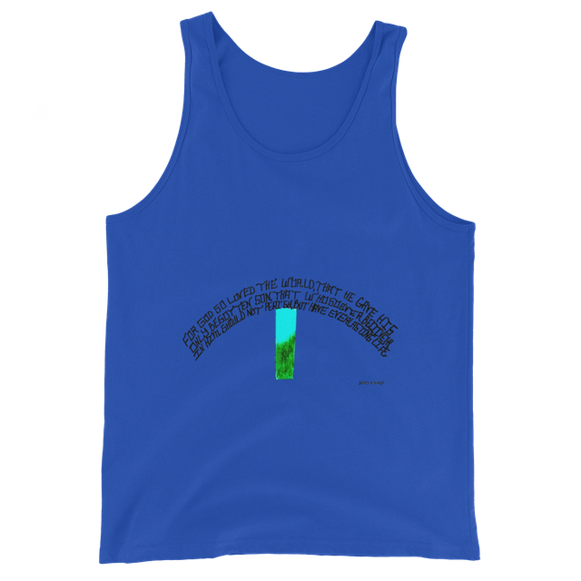 John 3:16 Men's Staple Tank Top